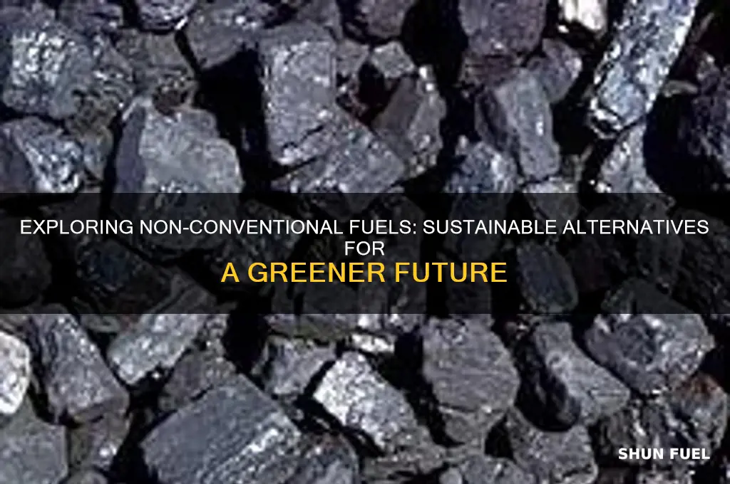 what are non conventional fuels