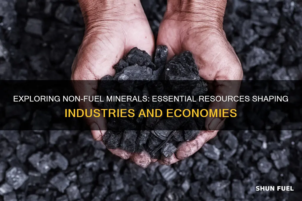 what are non fuel minerals