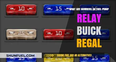 Understanding Buick Regal Fuel Pump Relay Numbers and Functions