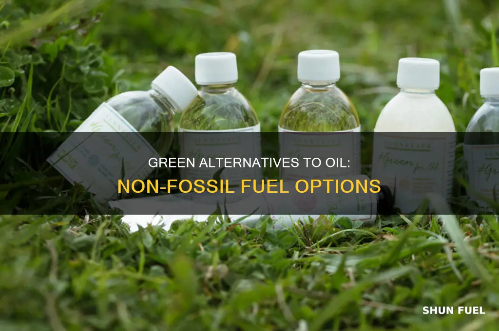 what are oil alternatives that aren