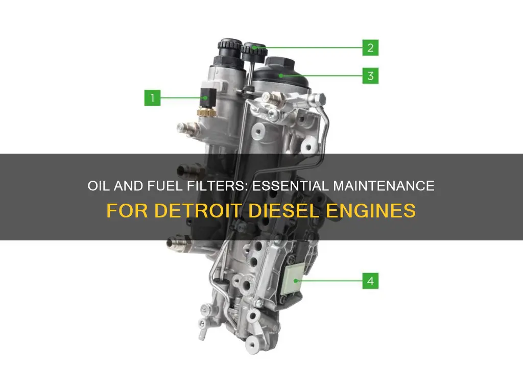 what are oil and fuel filters for 3-71 detroit diesel