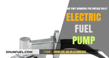 Vintage Holly Electric Fuel Pump Part Numbers Guide