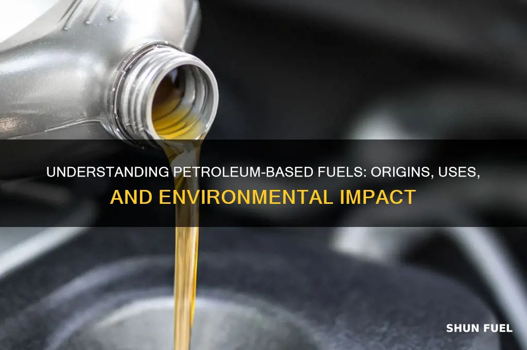 what are petroleum based fuels