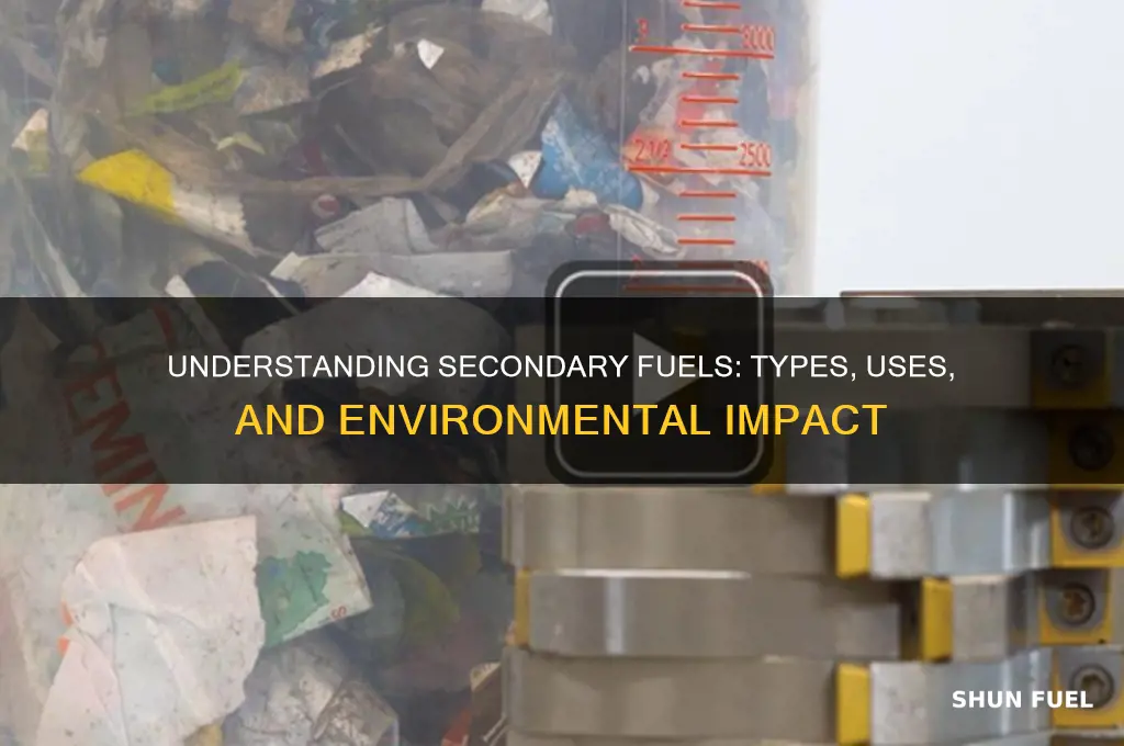 what are secondary fuels