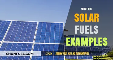 Exploring Solar Fuels: Examples of Sustainable Energy Alternatives