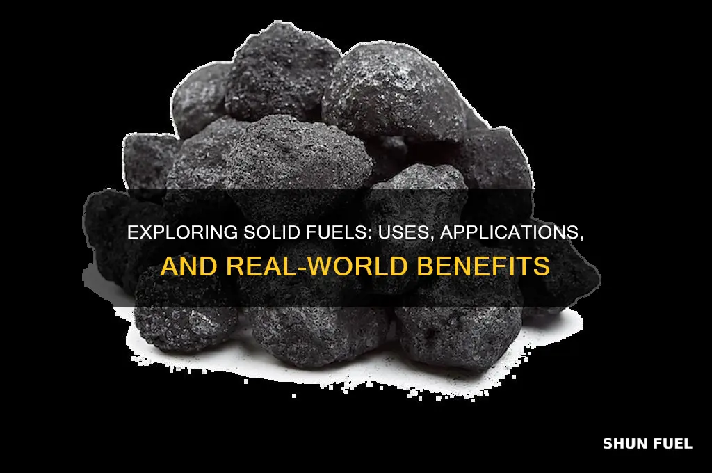 what are solid fuels used for