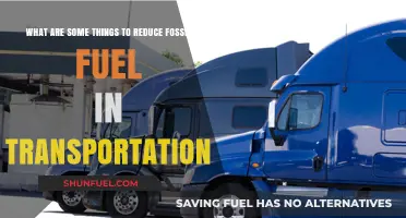 Transportation's Fossil Fuel Reduction Strategies