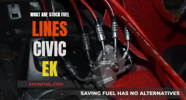 Fuel Line Fundamentals: Stock Civic EK Essentials