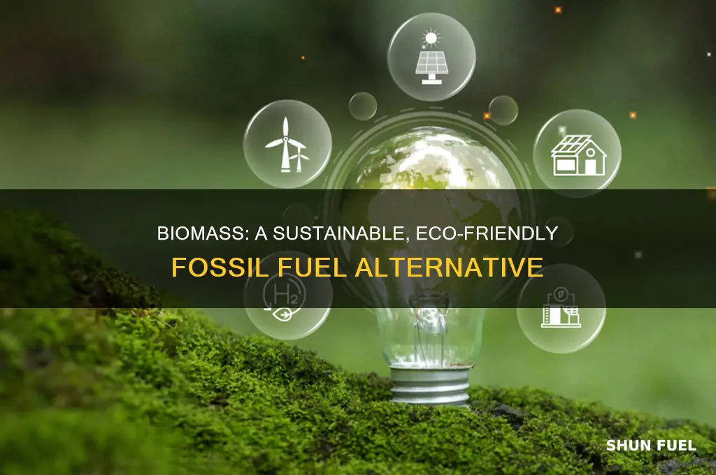 what are the advantages of biomass over fossil fuels