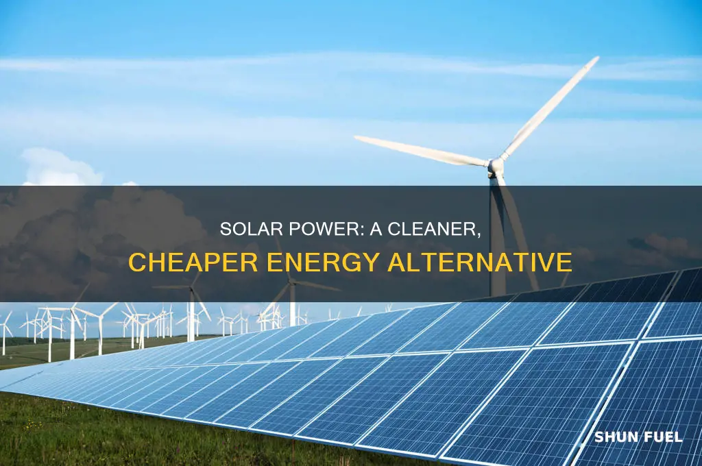 what are the advantages of solar energy over fossil fuel