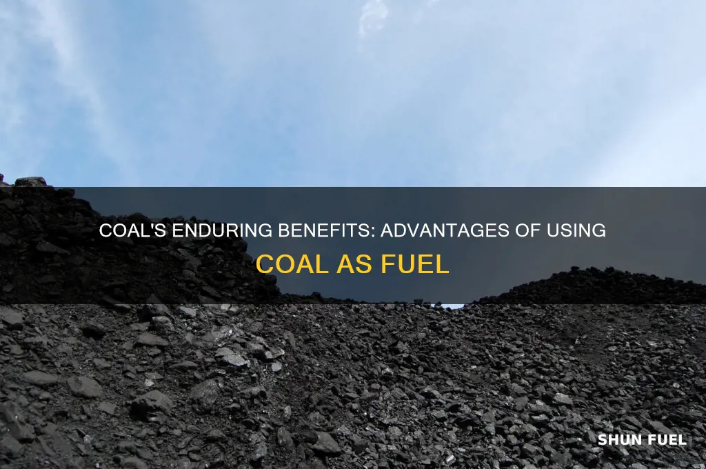 what are the advantages of using coal as a fuel