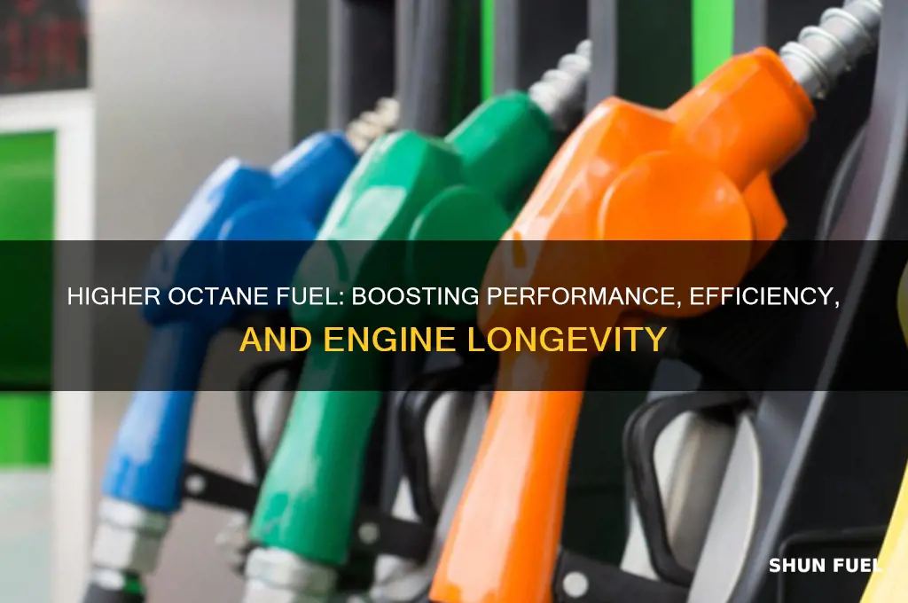 what are the advantages of using higher octane fuel