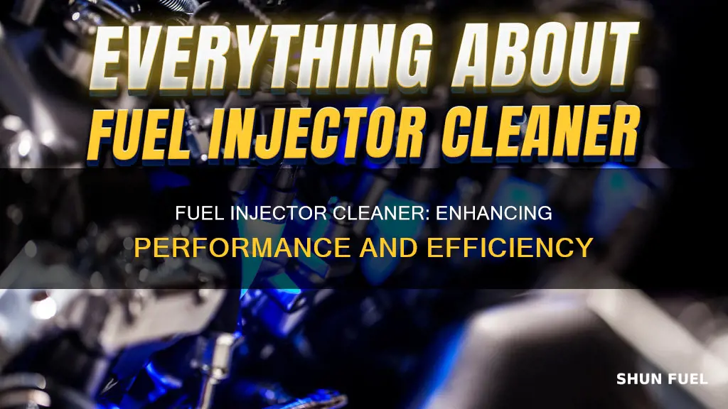 what are the benefits of fuel injector cleaner