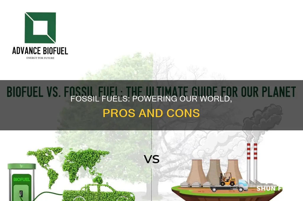 what are the benifits of fossil fuels