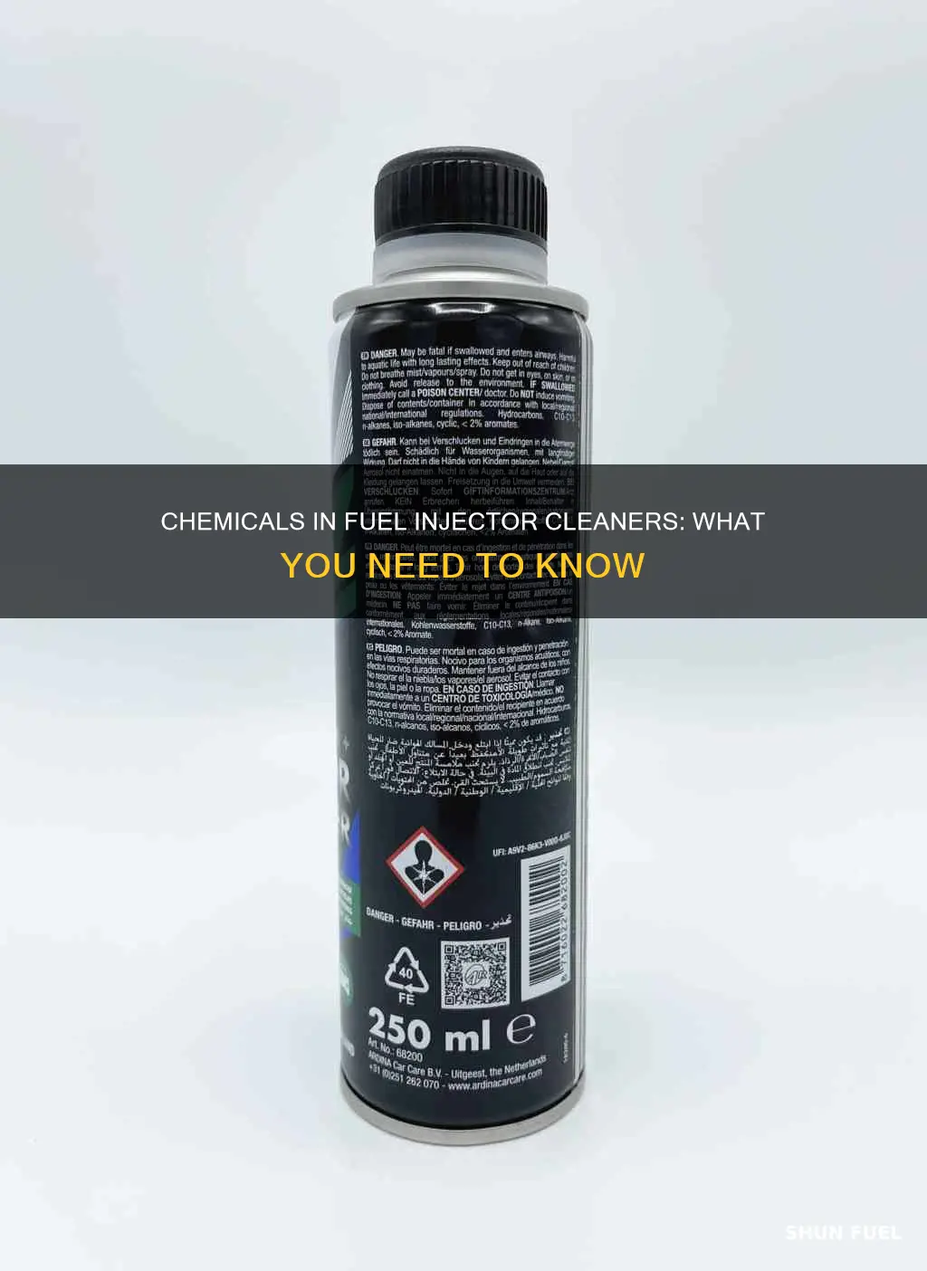 what are the chemicals in fuel injector cleaner