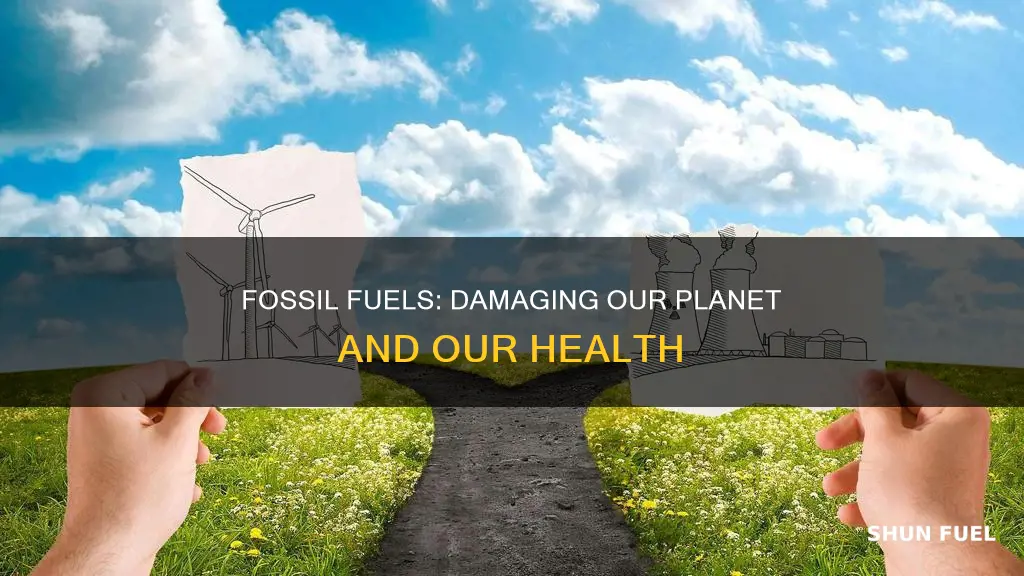 what are the cons of fossil fuels
