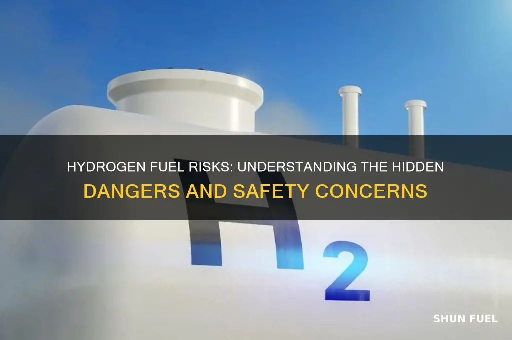 what are the dangees of using hydrogen fuel