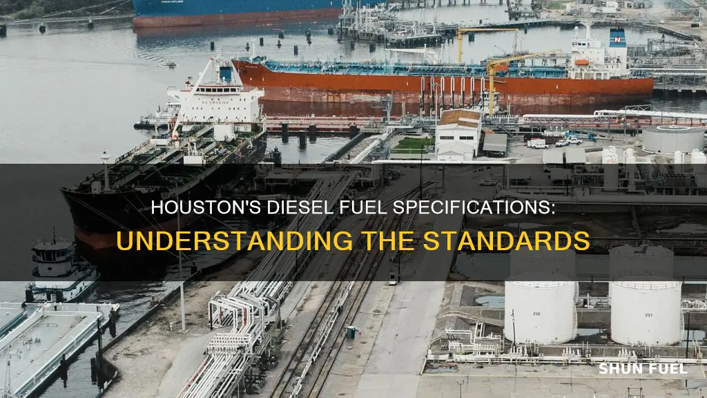 what are the diesel fuel specifications for the houston region