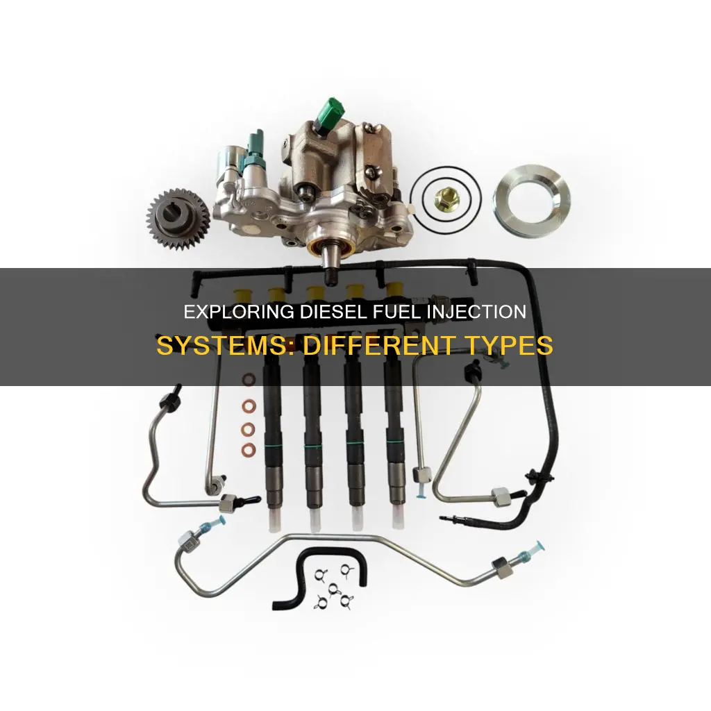 what are the different types of diesel fuel injection systems