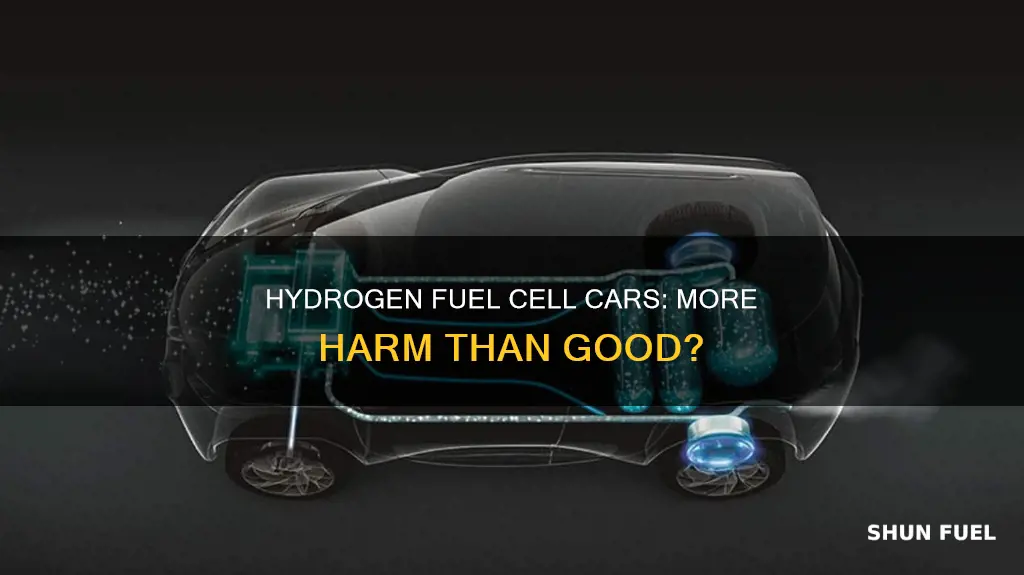 what are the disadvantages of a hydrogen fuel cell car