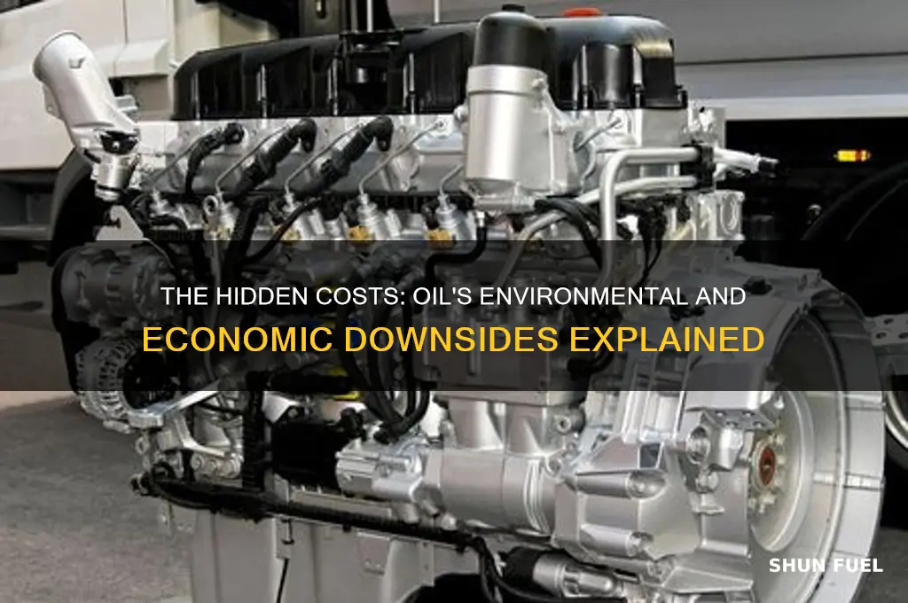 what are the disadvantages of using oil as a fuel