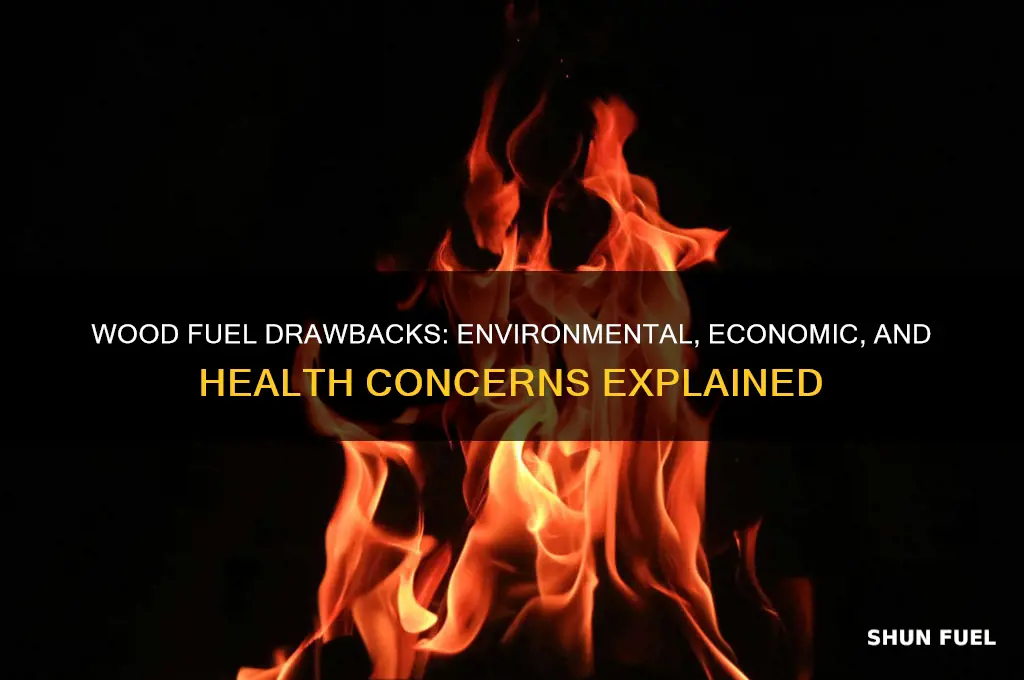 what are the disadvantages of using wood as a fuel
