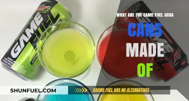 Unveiling Game Fuel Soda Cans: Materials and Composition Explained