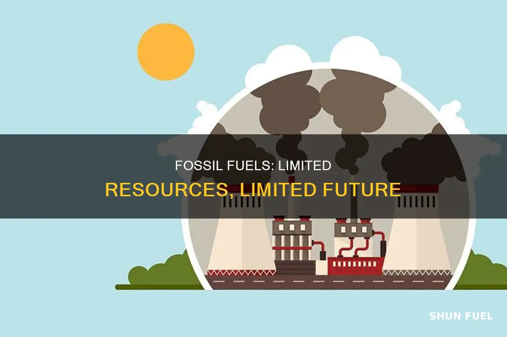 what are the limitations of fossil fuels