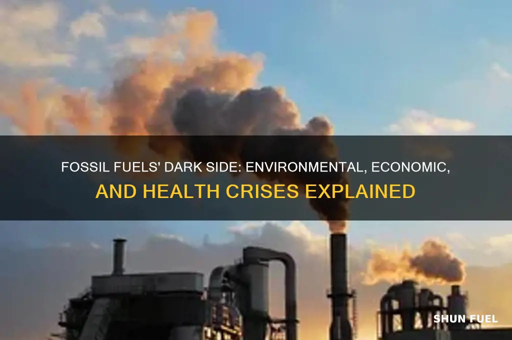 what are the main problems with using fossil fuels