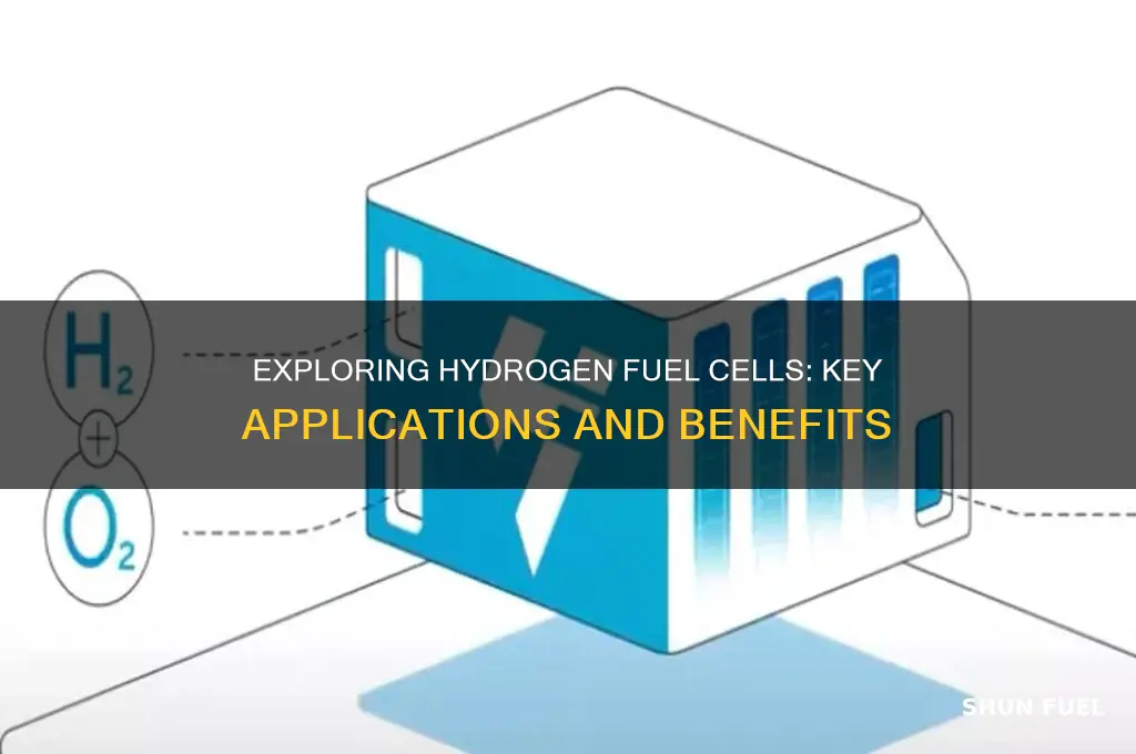 what are the main uses of hydrogen fuel cells