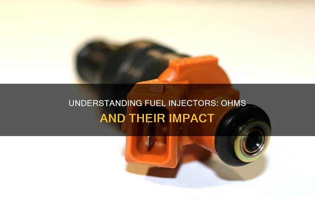 what are the ohm on fuel injectors