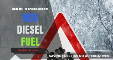 Understanding Red Diesel Fuel Specifications