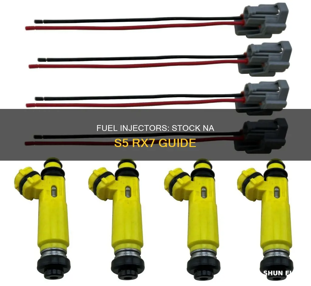 what are the stock na s5 rx7 fuel injectors