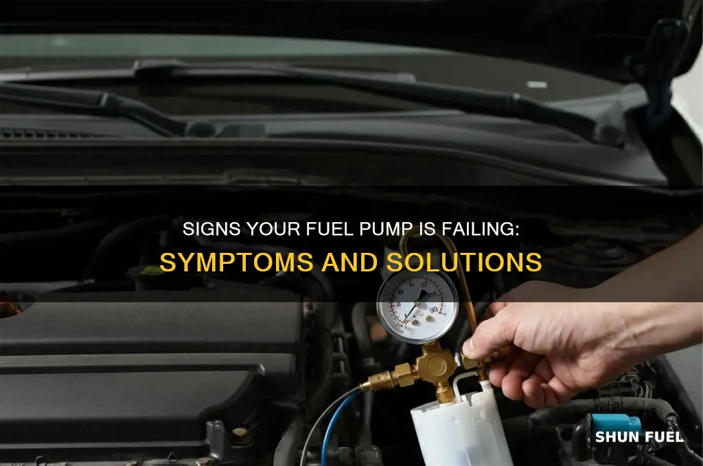 what are the symptoms of a broken fuel pump