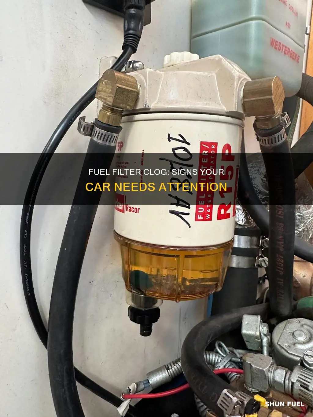 what are the symptoms of a clogged fuel filter