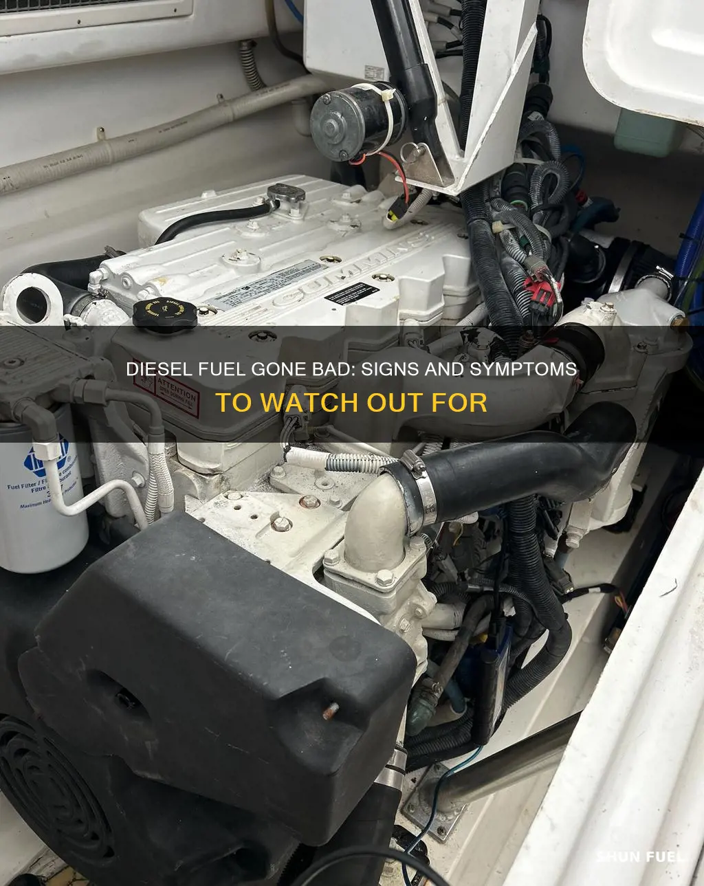 what are the symptoms of bad diesel fuel