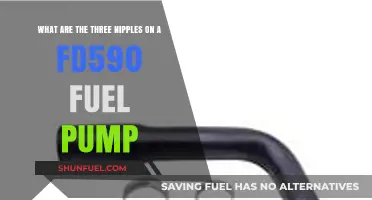 Understanding the Three Nipples on a FD590 Fuel Pump Functionality