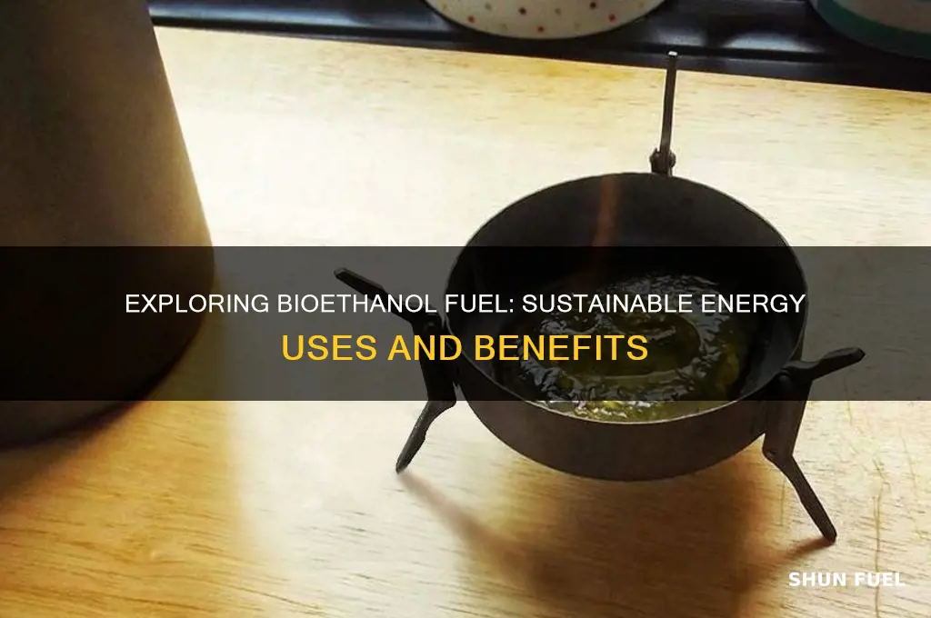 what are the uses of bioethanol fuel