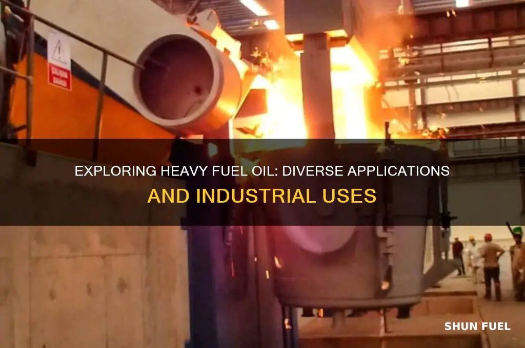 what are the uses of heavy fuel oil