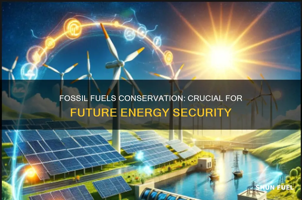 what are two reasons why conserving fossil fuels is important