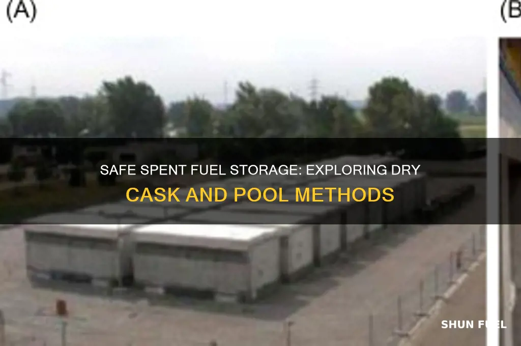 what are two ways that spent fuel can be stored