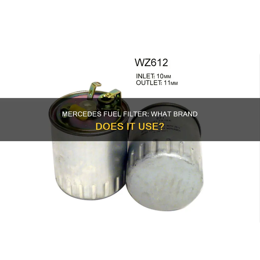 what brand fuel filter does mercedes use