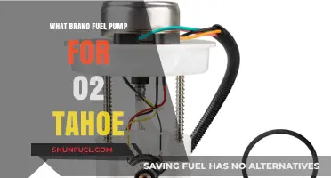 Best Fuel Pump Brands for 2002 Chevy Tahoe: Top Picks