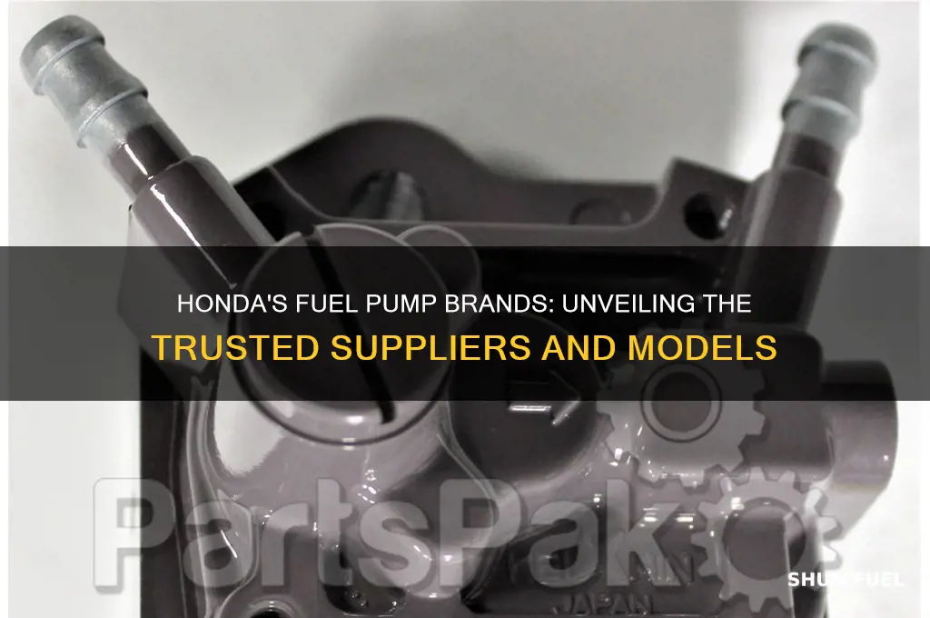 what brand of fuel pumps does honda use