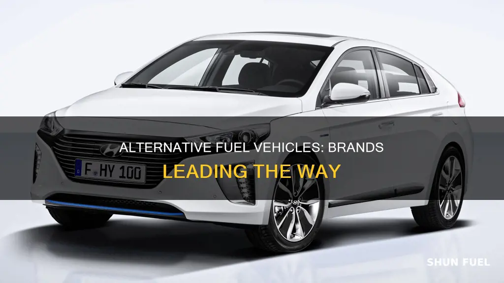 what brands of cars make alternative fuel vehicles