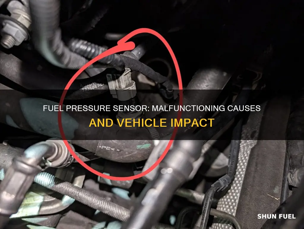 what can a bad fuel pressure sensor cause