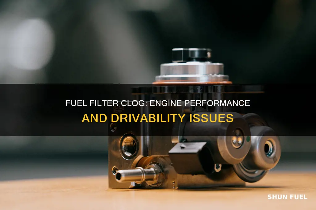 what can a clogged fuel filter cause