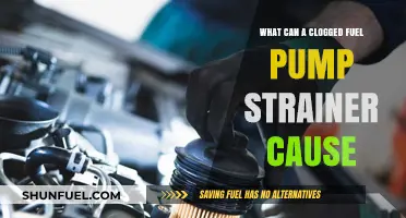 Clogged Fuel Pump Strainer: Causes, Symptoms, and Potential Engine Damage