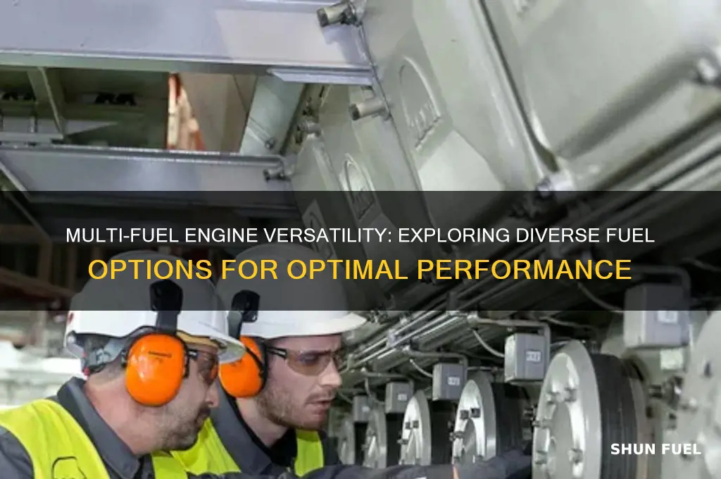 what can a multi fuel engine run on