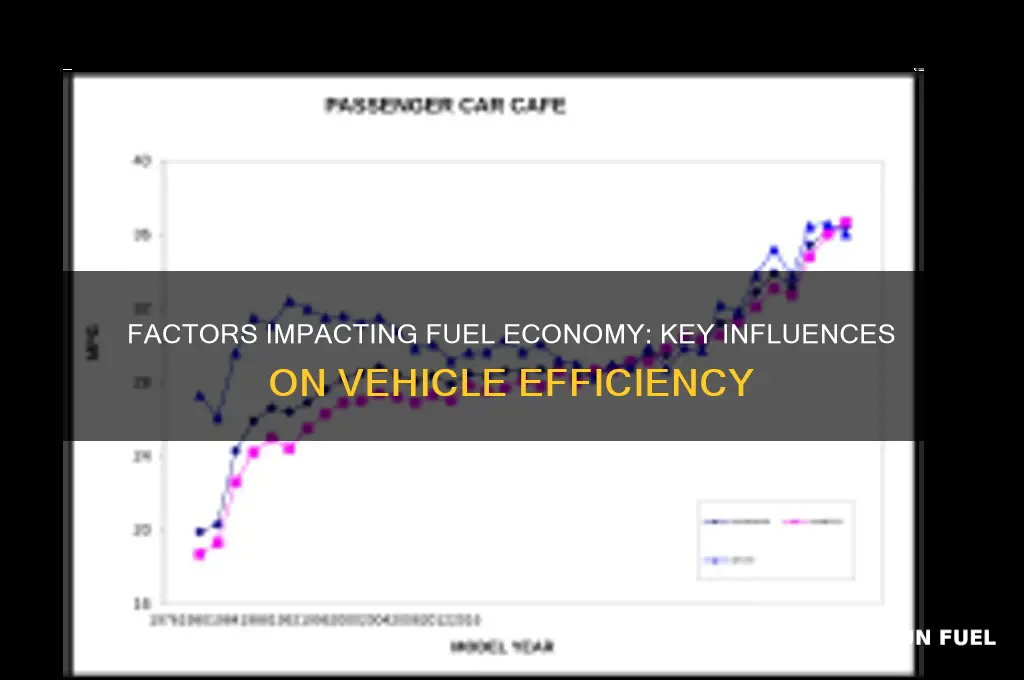 what can affect fuel economy